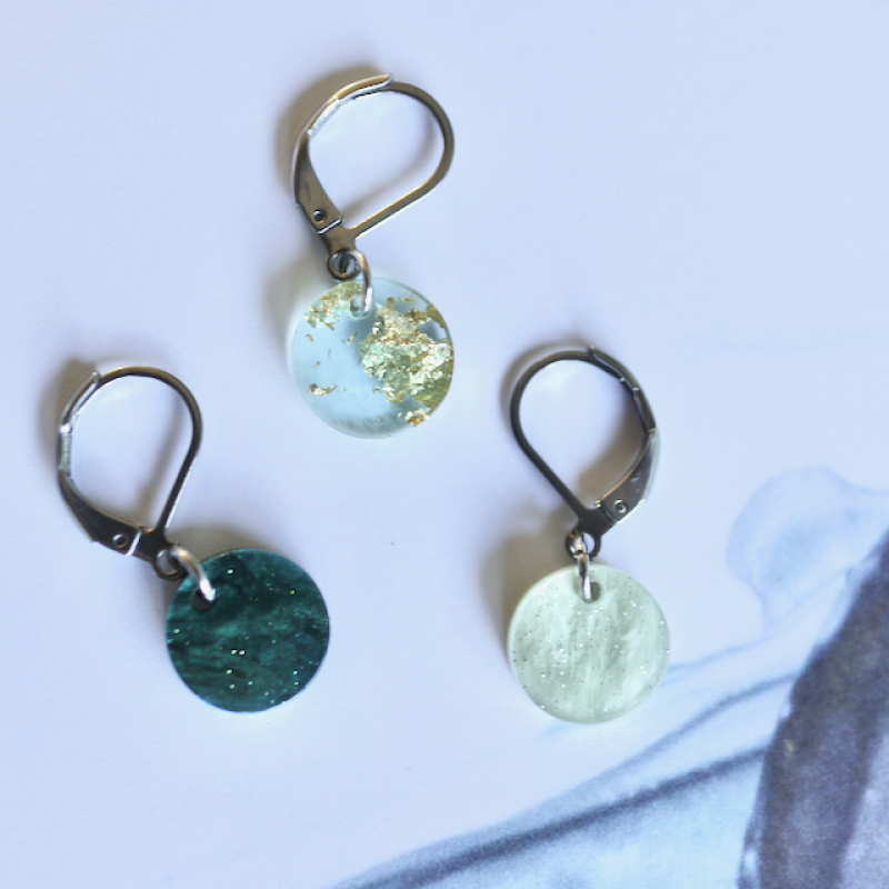 Stekenmarkeerders Set Confetti Groen